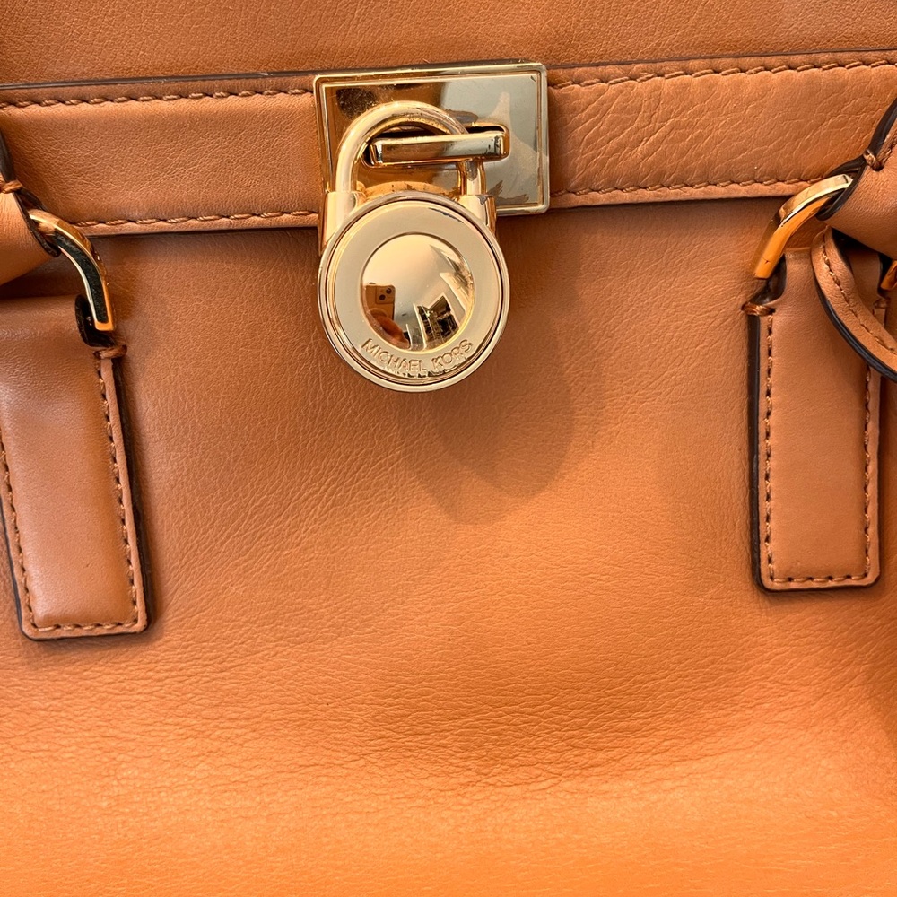Michael Kors Tan Leather Handbag